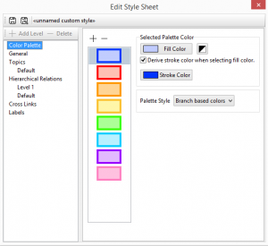 New stylesheet editor